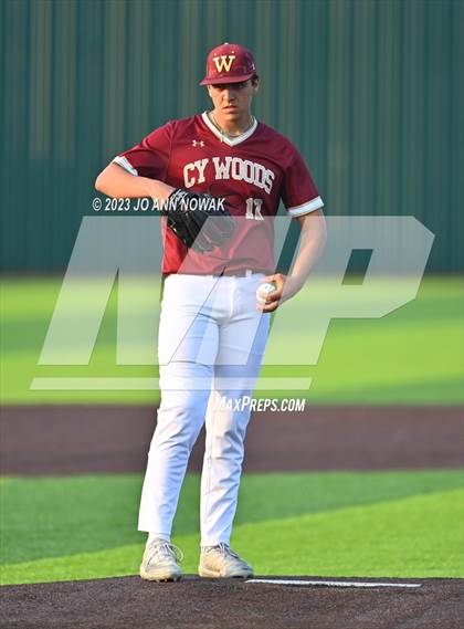 Thumbnail 2 in Cypress Woods @ Tomball Memorial (UIL 6A Region 2 Bi-District Playoff - Game 1) photogallery.