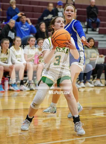 Thumbnail 1 in Smith Valley vs Eureka (NIAA Class 1A State Quarterfinals) photogallery.