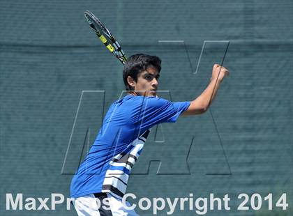 Thumbnail 1 in Dougherty Valley vs. Pleasant Valley (CIF NorCal Regional Team Tennis Championships) photogallery.