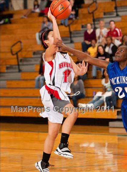 Thumbnail 3 in Dickinson vs Clear Brook (McDonald's Texas Invitational) photogallery.