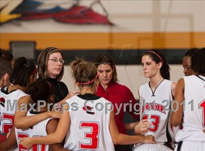 Thumbnail 3 in Dickinson vs Clear Brook (McDonald's Texas Invitational) photogallery.
