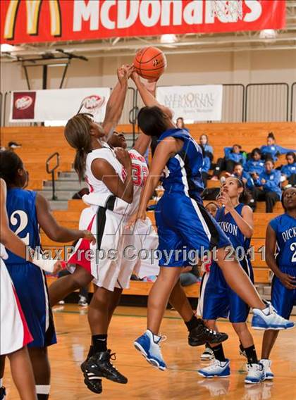 Thumbnail 3 in Dickinson vs Clear Brook (McDonald's Texas Invitational) photogallery.