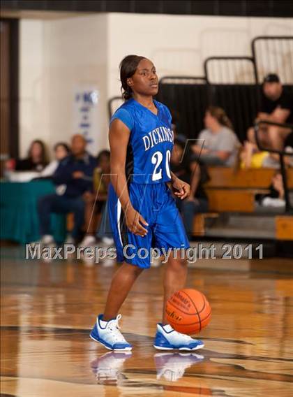 Thumbnail 2 in Dickinson vs Clear Brook (McDonald's Texas Invitational) photogallery.