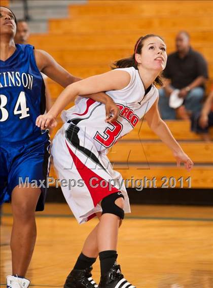 Thumbnail 3 in Dickinson vs Clear Brook (McDonald's Texas Invitational) photogallery.