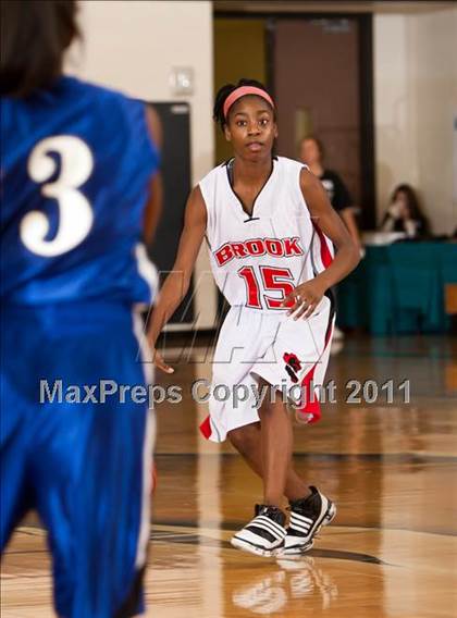 Thumbnail 2 in Dickinson vs Clear Brook (McDonald's Texas Invitational) photogallery.
