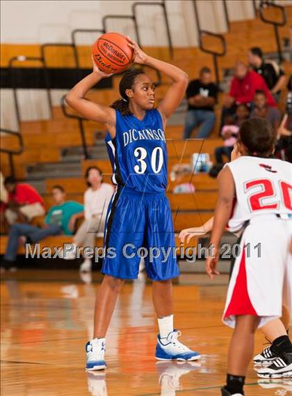 Thumbnail 1 in Dickinson vs Clear Brook (McDonald's Texas Invitational) photogallery.