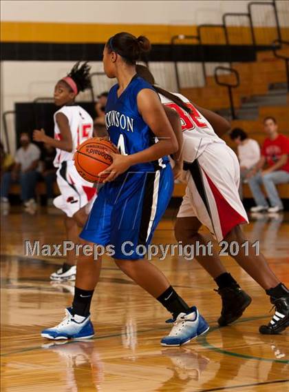 Thumbnail 2 in Dickinson vs Clear Brook (McDonald's Texas Invitational) photogallery.