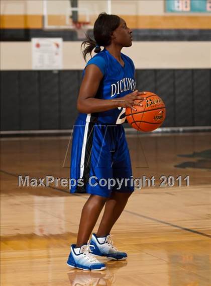 Thumbnail 3 in Dickinson vs Clear Brook (McDonald's Texas Invitational) photogallery.