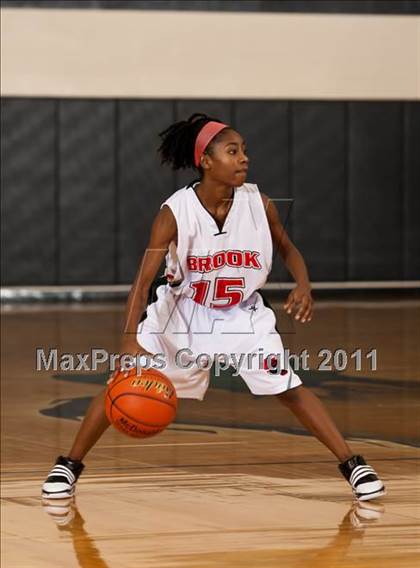Thumbnail 3 in Dickinson vs Clear Brook (McDonald's Texas Invitational) photogallery.