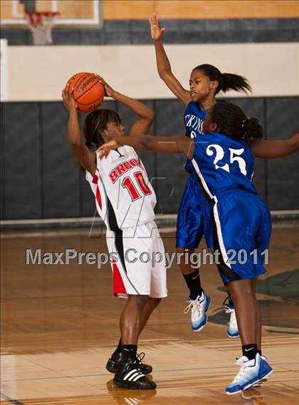 Thumbnail 1 in Dickinson vs Clear Brook (McDonald's Texas Invitational) photogallery.