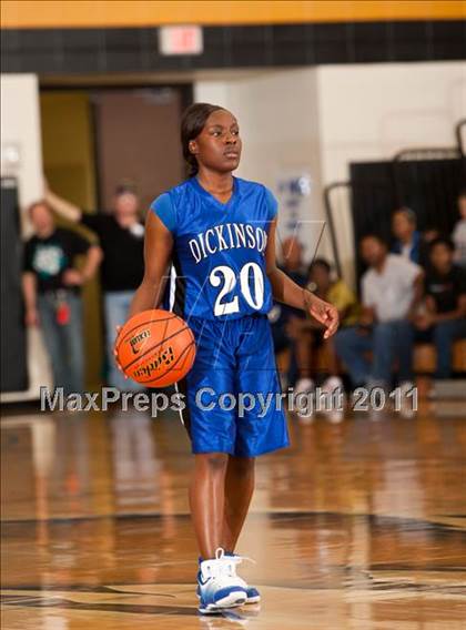 Thumbnail 3 in Dickinson vs Clear Brook (McDonald's Texas Invitational) photogallery.