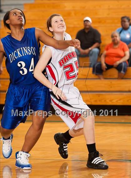 Thumbnail 1 in Dickinson vs Clear Brook (McDonald's Texas Invitational) photogallery.