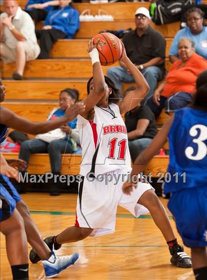Thumbnail 3 in Dickinson vs Clear Brook (McDonald's Texas Invitational) photogallery.