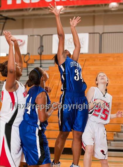 Thumbnail 2 in Dickinson vs Clear Brook (McDonald's Texas Invitational) photogallery.