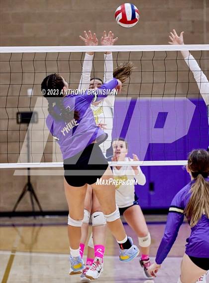 Thumbnail 1 in Big Valley Christian @ Bradshaw Christian (CIF SJS D5 Playoff) photogallery.