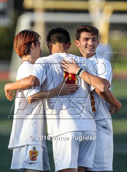 Thumbnail 2 in Hawthorne Math & Science Academy @ La Canada (CIF SS Playoffs) photogallery.