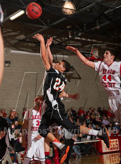 Thumbnail 2 in Grand Junction @ Regis Jesuit (CHSAA 5A Sweet 16) photogallery.