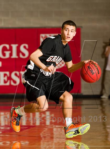 Thumbnail 3 in Grand Junction @ Regis Jesuit (CHSAA 5A Sweet 16) photogallery.