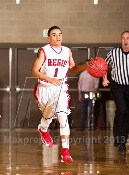 Thumbnail 1 in Grand Junction @ Regis Jesuit (CHSAA 5A Sweet 16) photogallery.