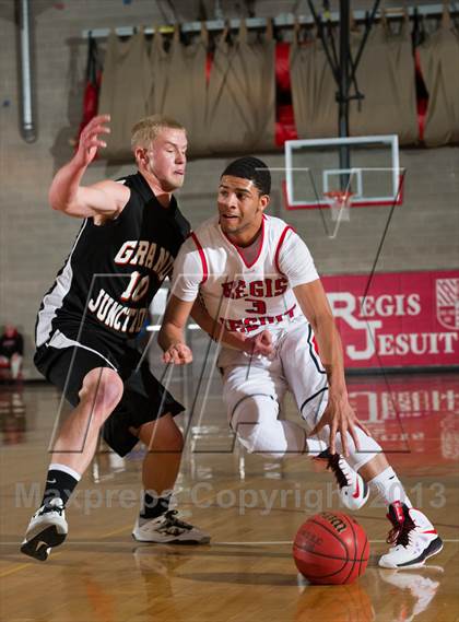 Thumbnail 3 in Grand Junction @ Regis Jesuit (CHSAA 5A Sweet 16) photogallery.