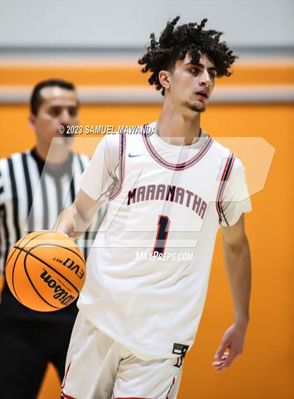 Thumbnail 2 in  Maranatha vs Providence (So Cal Christmas Classic) photogallery.