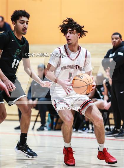 Thumbnail 1 in  Maranatha vs Providence (So Cal Christmas Classic) photogallery.