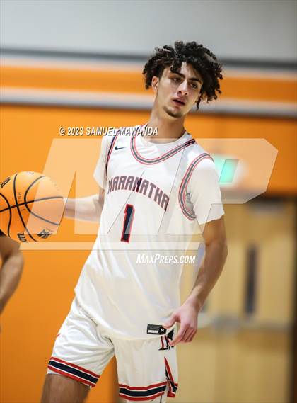 Thumbnail 1 in  Maranatha vs Providence (So Cal Christmas Classic) photogallery.