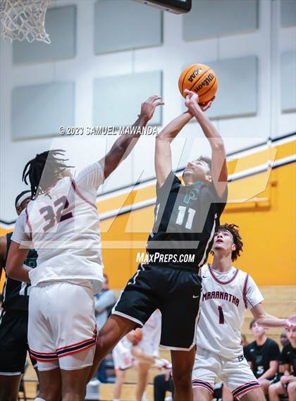 Thumbnail 1 in  Maranatha vs Providence (So Cal Christmas Classic) photogallery.