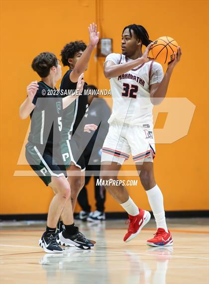 Thumbnail 2 in  Maranatha vs Providence (So Cal Christmas Classic) photogallery.