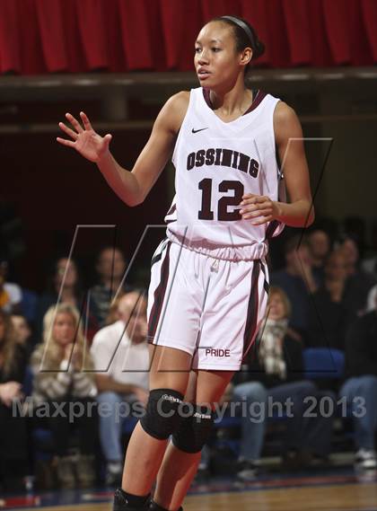 Thumbnail 3 in Ossining vs. Our Lady of Lourdes (Section 1 Class AA Final) photogallery.