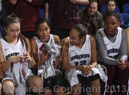 Thumbnail 3 in Ossining vs. Our Lady of Lourdes (Section 1 Class AA Final) photogallery.