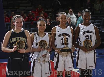 Thumbnail 2 in Ossining vs. Our Lady of Lourdes (Section 1 Class AA Final) photogallery.