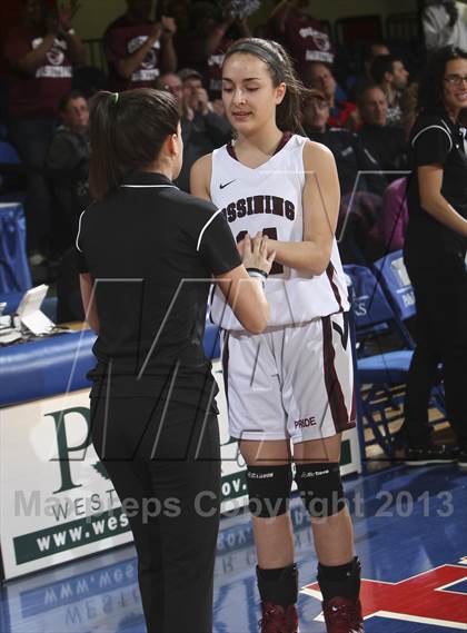 Thumbnail 3 in Ossining vs. Our Lady of Lourdes (Section 1 Class AA Final) photogallery.