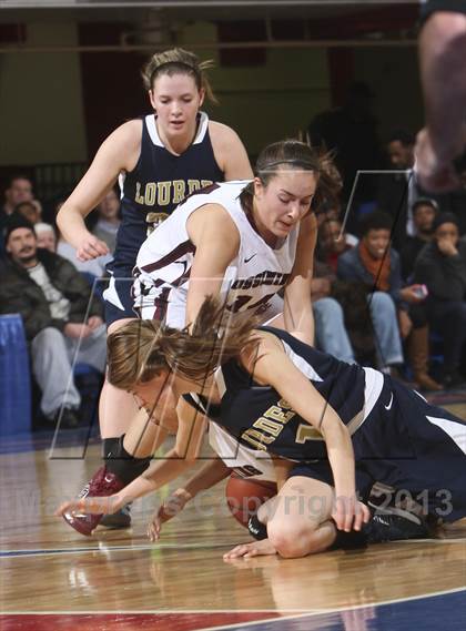 Thumbnail 2 in Ossining vs. Our Lady of Lourdes (Section 1 Class AA Final) photogallery.