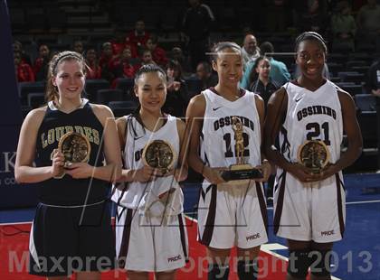 Thumbnail 1 in Ossining vs. Our Lady of Lourdes (Section 1 Class AA Final) photogallery.