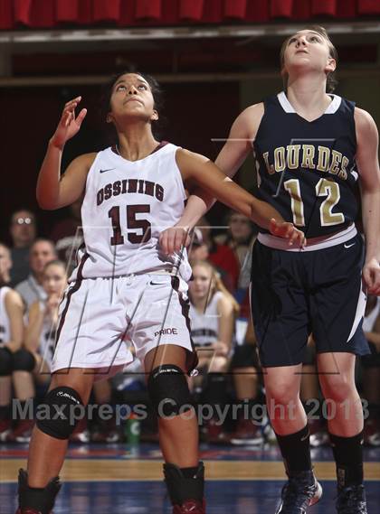 Thumbnail 1 in Ossining vs. Our Lady of Lourdes (Section 1 Class AA Final) photogallery.