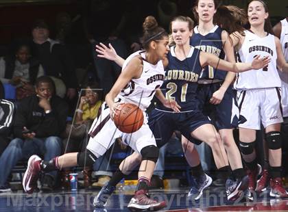 Thumbnail 1 in Ossining vs. Our Lady of Lourdes (Section 1 Class AA Final) photogallery.