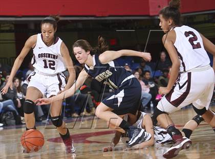 Thumbnail 1 in Ossining vs. Our Lady of Lourdes (Section 1 Class AA Final) photogallery.