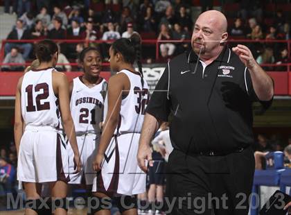 Thumbnail 2 in Ossining vs. Our Lady of Lourdes (Section 1 Class AA Final) photogallery.