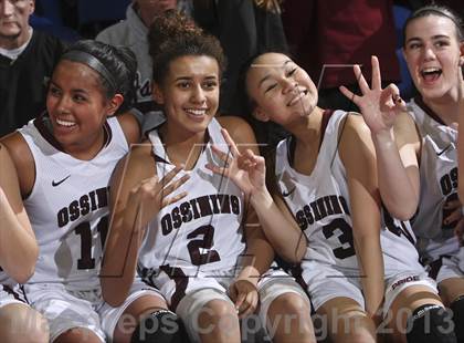 Thumbnail 2 in Ossining vs. Our Lady of Lourdes (Section 1 Class AA Final) photogallery.