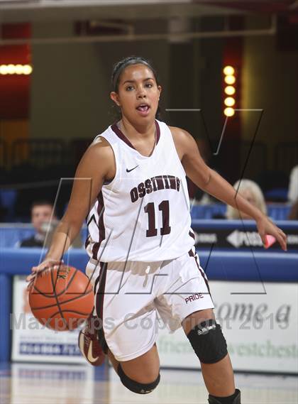 Thumbnail 2 in Ossining vs. Our Lady of Lourdes (Section 1 Class AA Final) photogallery.