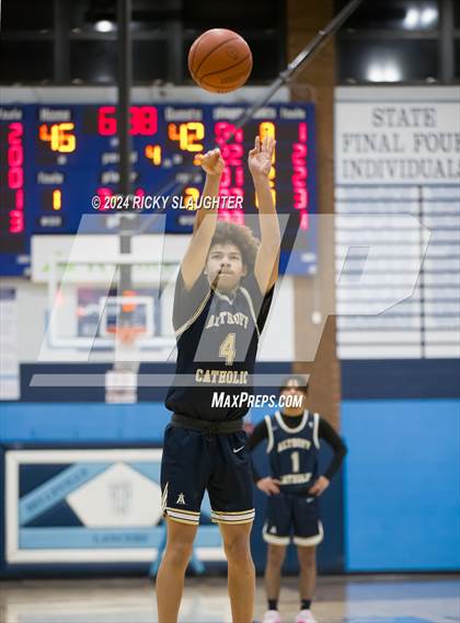 Thumbnail 3 in Belleville West vs. Althoff Catholic (Belleville East Chic-fil-a Classic) photogallery.