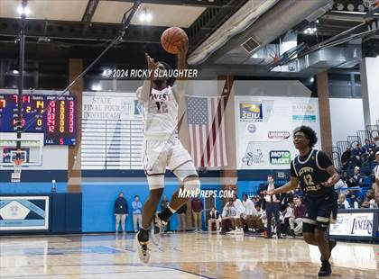 Thumbnail 3 in Belleville West vs. Althoff Catholic (Belleville East Chic-fil-a Classic) photogallery.