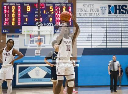 Thumbnail 3 in Belleville West vs. Althoff Catholic (Belleville East Chic-fil-a Classic) photogallery.
