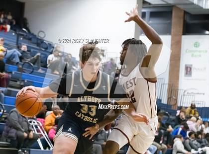Thumbnail 3 in Belleville West vs. Althoff Catholic (Belleville East Chic-fil-a Classic) photogallery.