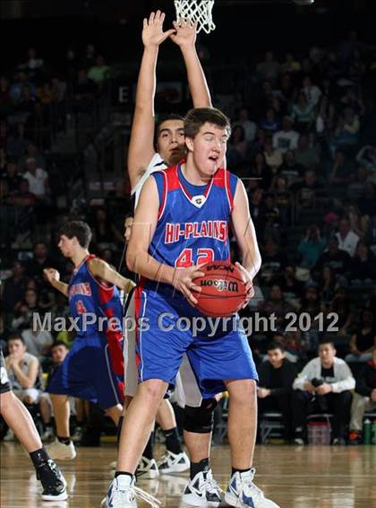Thumbnail 3 in Sierra Grande vs. Hi-Plains (CHSAA 1A Final Four) photogallery.