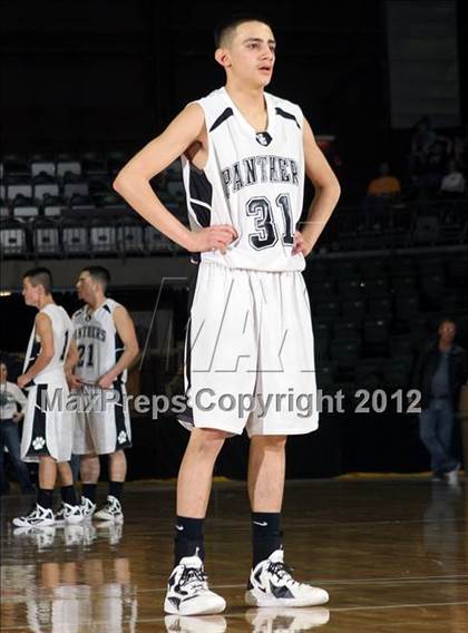 Thumbnail 1 in Sierra Grande vs. Hi-Plains (CHSAA 1A Final Four) photogallery.