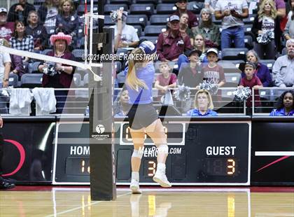 Thumbnail 3 in Fayetteville vs. Sulphur Bluff (UIL Volleyball 1A Semifinals) photogallery.