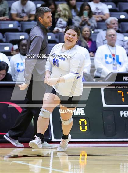 Thumbnail 2 in Fayetteville vs. Sulphur Bluff (UIL Volleyball 1A Semifinals) photogallery.