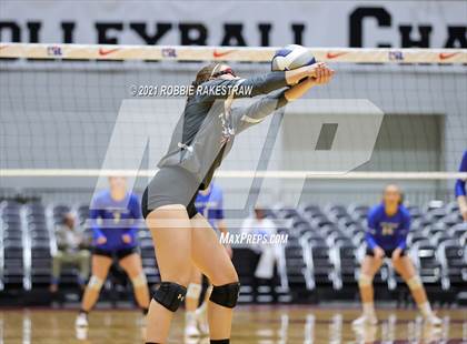 Thumbnail 2 in Fayetteville vs. Sulphur Bluff (UIL Volleyball 1A Semifinals) photogallery.